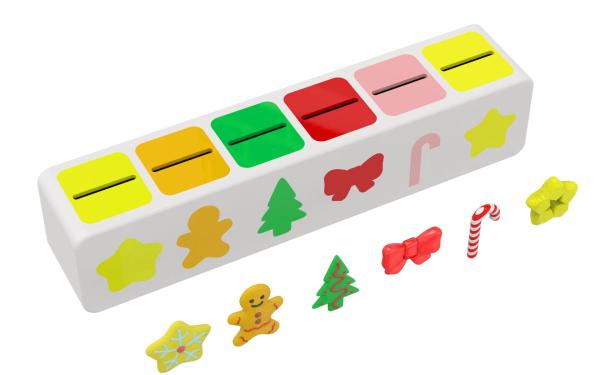 Fat Brain Toys Non Toxic And Odorless Baby Puzzle Silicone Toys Children'S Puzzle Creative Silicone Stacked Toys