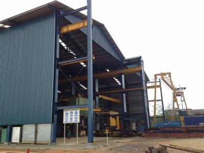 Construções de aço residenciais claras pré-fabricadas da construção de aço para a fábrica