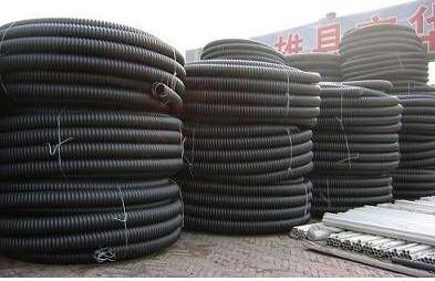 Multilayer PE Cable Plastic Pipe Extrusion Line / City Gas PP Drainage Pipe Machine