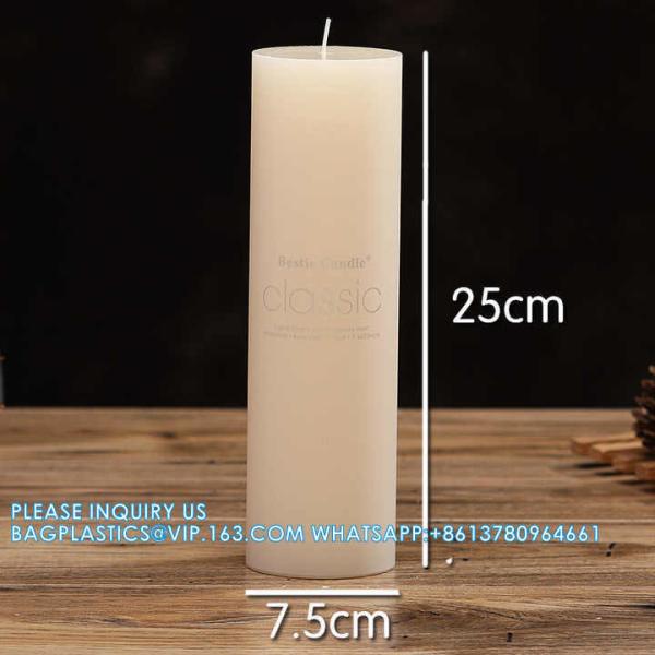 Wholesale Home Hotels Are Romantic And Tasteless Smokeless Lighting Emergency Column Wax Wedding Candlelight Dinner