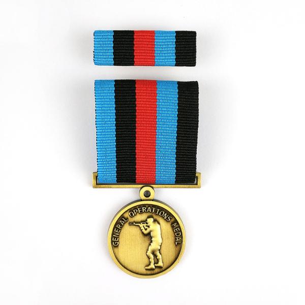 Customized Honor Medal With Ribbon for Corporate Employee Recognition