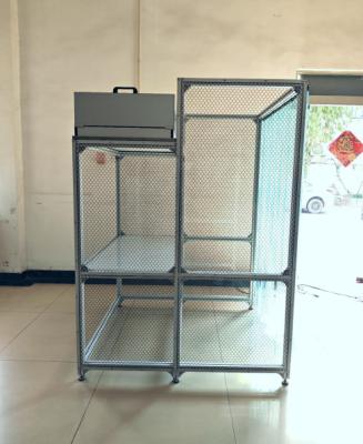 10-14days Leading Time Clean Room Booth with Laminar Flow and 99.999% Efficiency At 0.3 Um Hepa Filters
