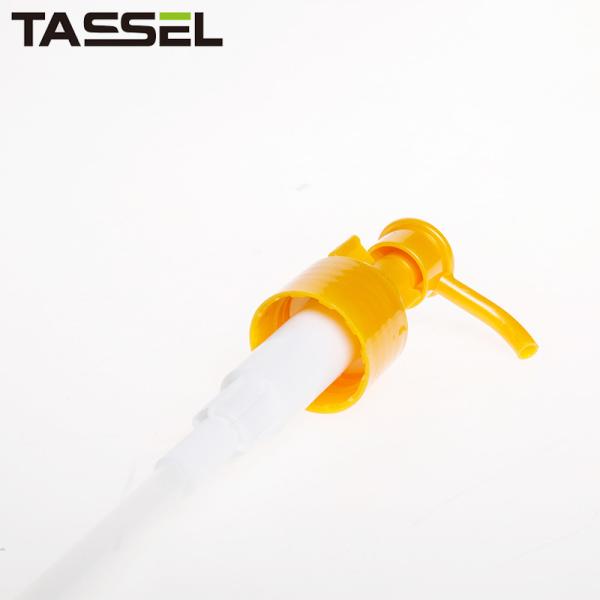 Personal Care Plastic Pump Shampoo Dispenser Non Spill Silk Screen Printing
