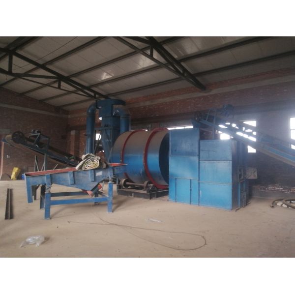 High Energy Efficiency Three Cylinder Dryer with Electric Motor and Conveyor Belt Feeding for Industrial Drying