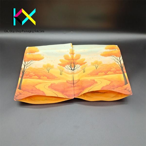 Eco Friendly Recyclable Packaging Bags for Cookie Gummy Candy Stand Up Pouch with customer's logo