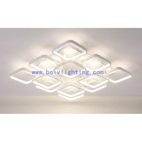 Acrylic Cover Materal Remote  Control  LED Ceiling  Light  LED Lamp White Aluminum