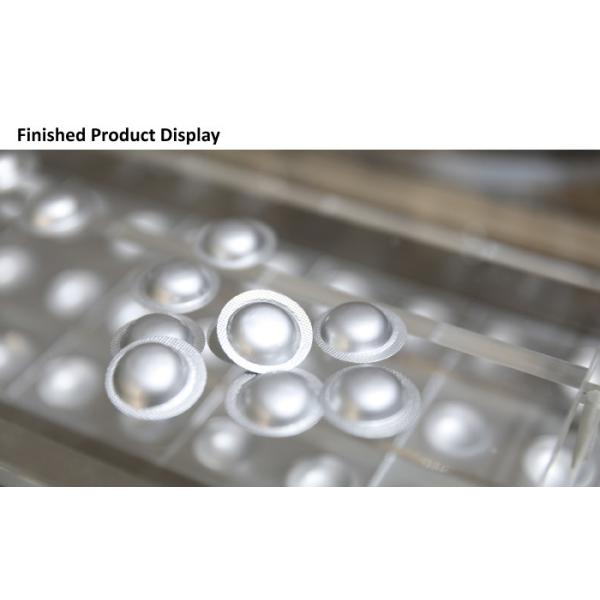 Customized Capsule Alu PVC Blister Packing Machine Automatic Sealing 820kg