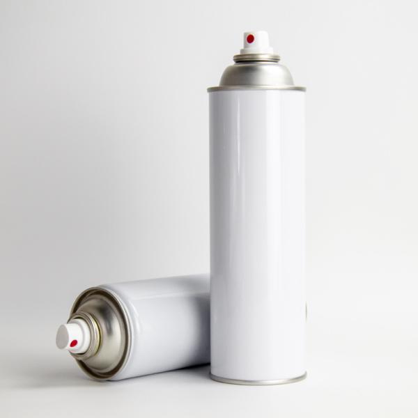 Empty Metal Aerosol Tin Cans Customizable Logo for Air Freshener Offset Printing Nozzle Spray