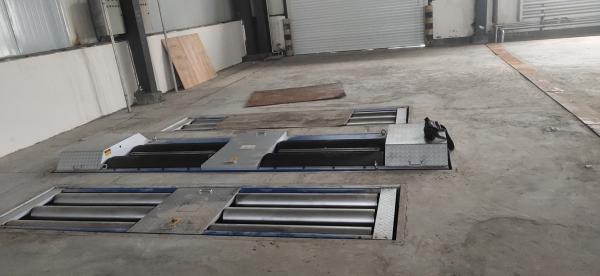 El equipo de inspección de vehículos con rodillo libre CTZG neumático de 220 V