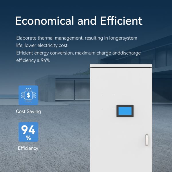 Commercial Industrial Solar Battery Energy Storage System 30kw-215kwh Lifepo4 Batteries Off/On Grid Options 50kwh-100kwh Range