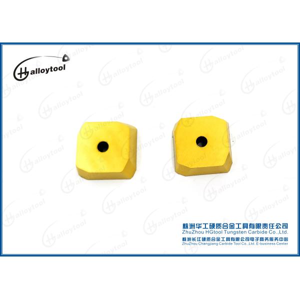 Лезвия СПКН1504ЭД отделкой цементированного карбида покрытия золота филируя