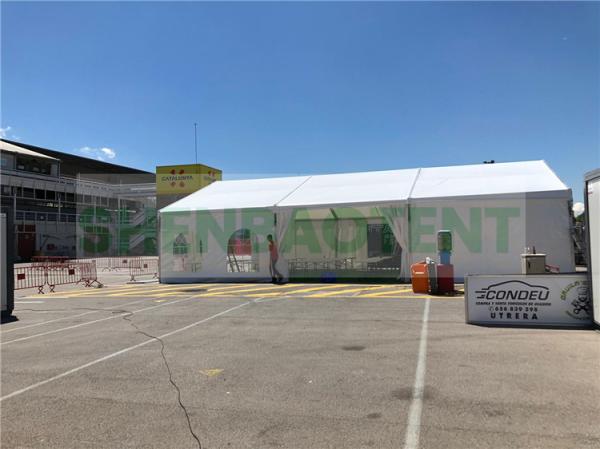 UV Resistance Large Waterproof Outdoor Tent , White Party Tent Easy Opeation