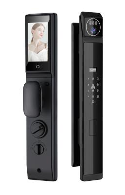 Qleung S940max Remote Visual Intercom 3D Face Fingerprint Password Unlock Smart Door Lock