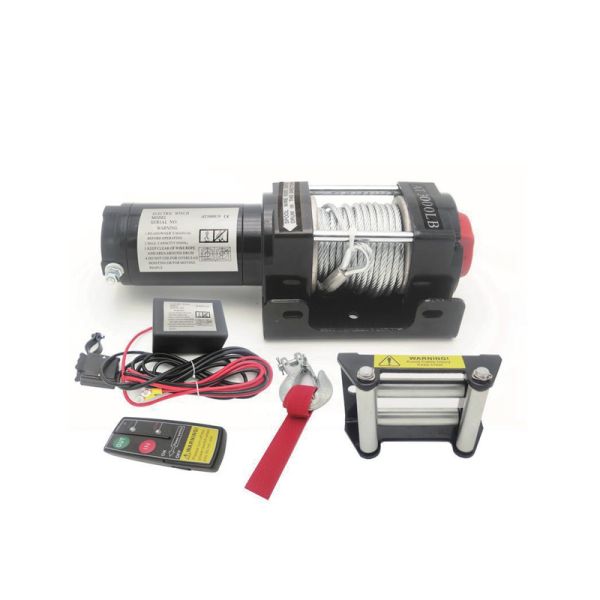12V Winch: 3000LBS Pull, 20m Wireless Ctrl for ATV Rescue/Camping/Farm