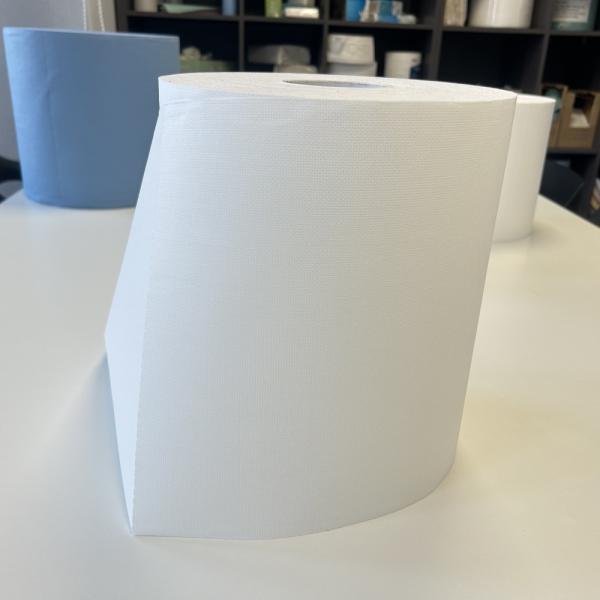 KILINE OEM&ODM car oil industrial wiping cloth pp+wood pulp white roll