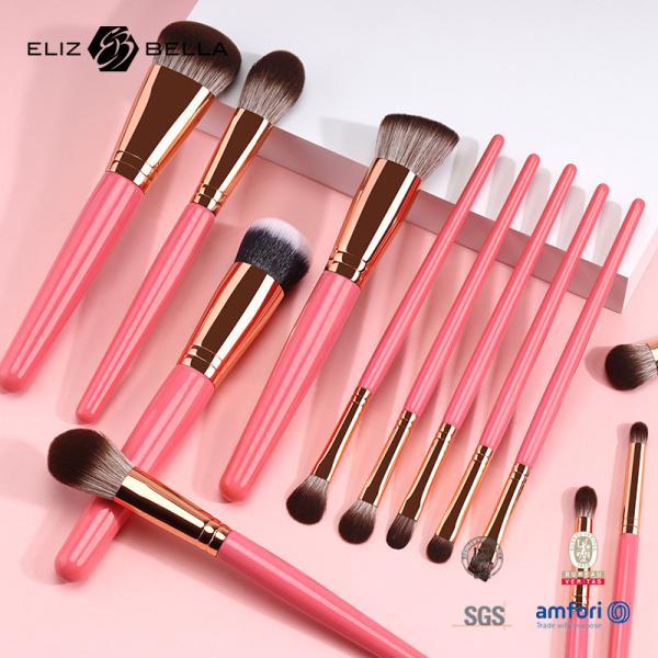 8pcs de escova de beleza de cosméticos conjunto de pincel de madeira