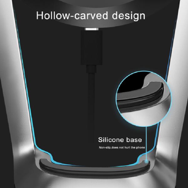 Infrared Sensor 8.0mm 1.5A 15W Car Phone Charger Holder