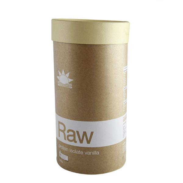 Tubo recicl do papel do cartão de Brown que empacota para o presente, o t-shirt e o chá