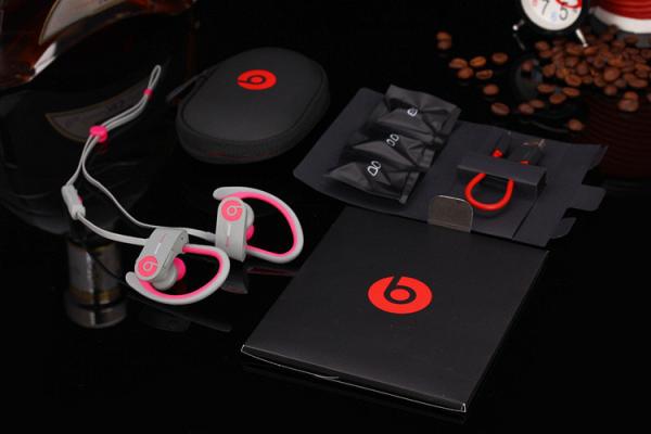 Beats By Dr. Dre Powerbeats 2 Wireless Pink/Grey-In-ear Sport Headphones