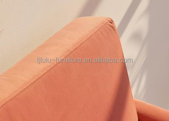 NO Folded Latest Design Home Furniture Upholstered Living Room Chair featuring Solid Wood Accent Chairs