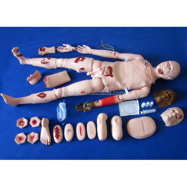 Comprehensive Nursing Mannequin for Trauma Care and Wound Management in Human Life Size