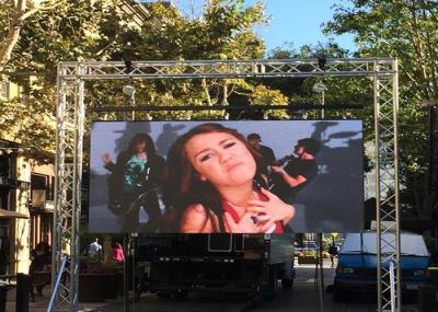 Nationstar 6mm Stage Led Screen Hire 5500CD/M2 Brightness Customized For Advertising
