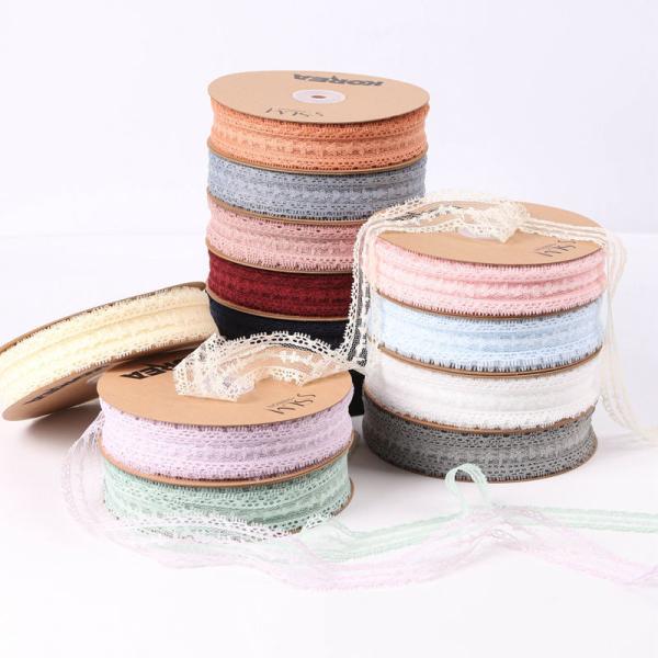Eco-friendly Hollow Lace Crown Ribbon for DIY Lolita Clothing and Hair Accessories