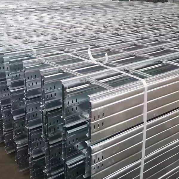 Zinc Coated Wire Trough Cable Tray Hdg For Secure Wall Mount / Floor Mount Installation