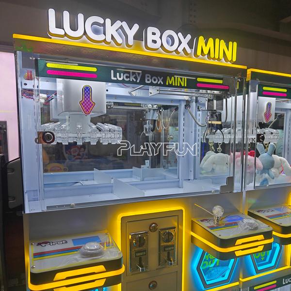 Monnaies de divertissement de haute qualité à pince-points fonctionnant Prix de machines de jeux Clips commerciaux