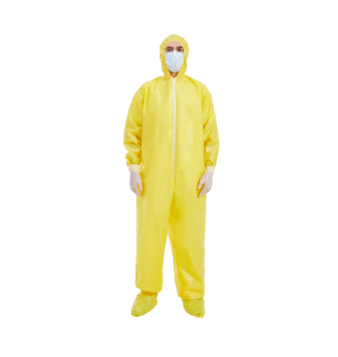 EN14126  FDA Disposable Protective Coverall medical Oil Resistant