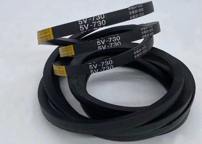 Черный промышленный соединенный пояс ширины 5V v 16mm