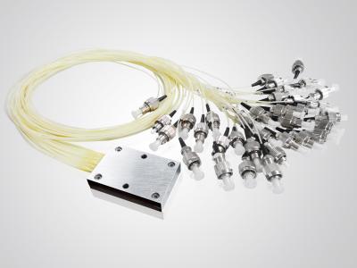 Customized V - groove Fiber Array ACTP-32 for Medical use, Printing, CTP