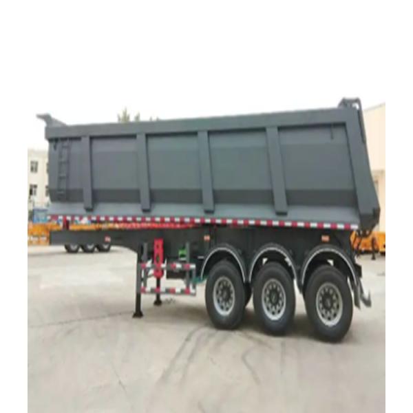 SINOTRUK HOWO 3 оси 50Тонна У-образный грузовик с наклоном полуприцеп с уникальной конструкцией и усиленными ребрами