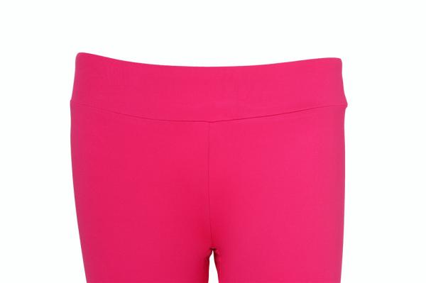 88% polyester 12% spandex Elastic Waist ladies sports trousers 8 Colors
