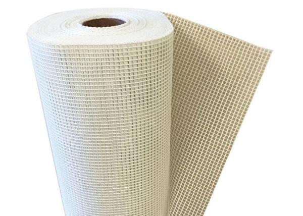 145g 4*4 / 5*5mm Fiberglass Mesh Fabric High Tensile Strength