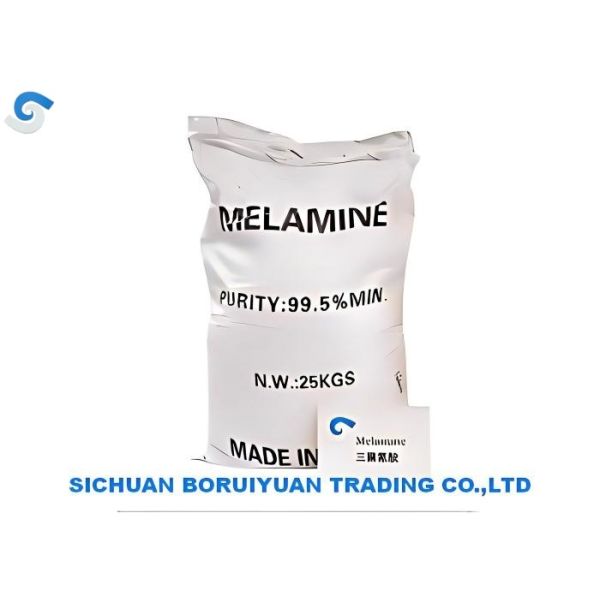99.5% Purity Industrial Melamine Powder 25KGS/Bag For Flame Retardants Laminates