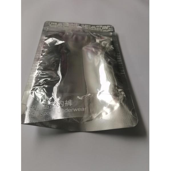 Breathable VMPET Clothing Packaging Bags Spot UV Custom Plastic Bags For Clothes
