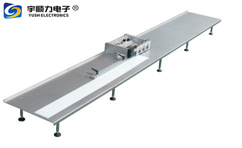 25Kg 110 220V 60W V Cut PCB Depaneling Machine Web Guide Up And Down 2 Circular Blades