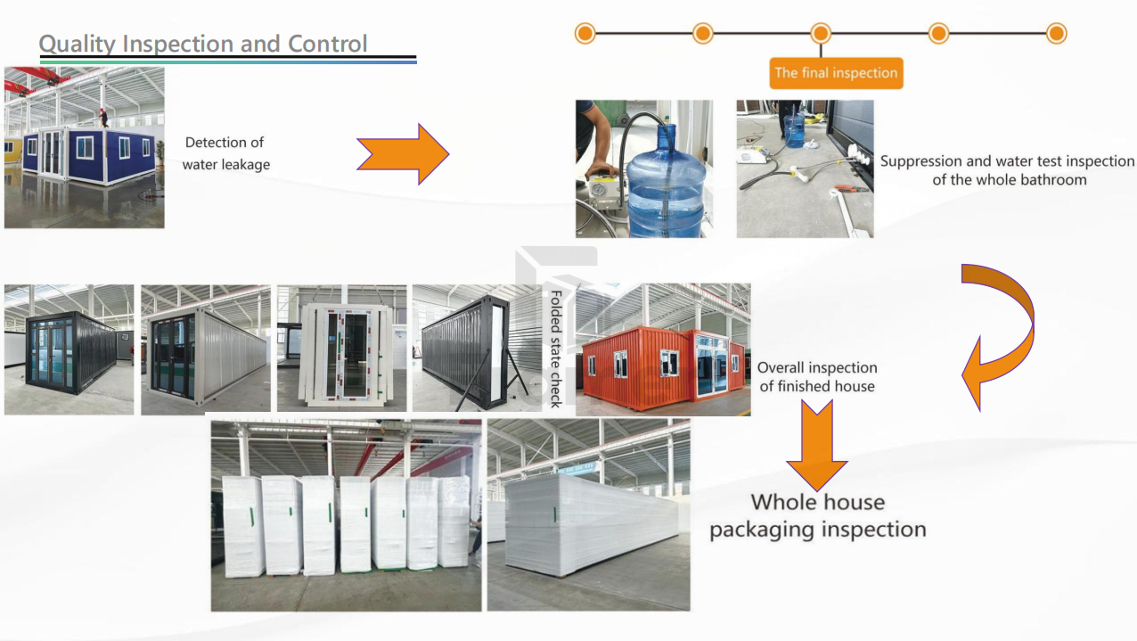 720mm Width Expandable Easy Assembly Folding House