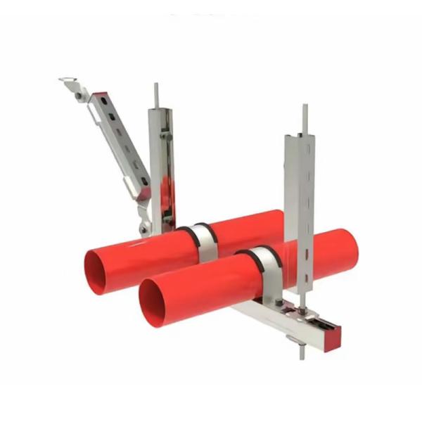 Longitudinal Ductwork Unistrut Seismic Hangers Reinforcement Custom