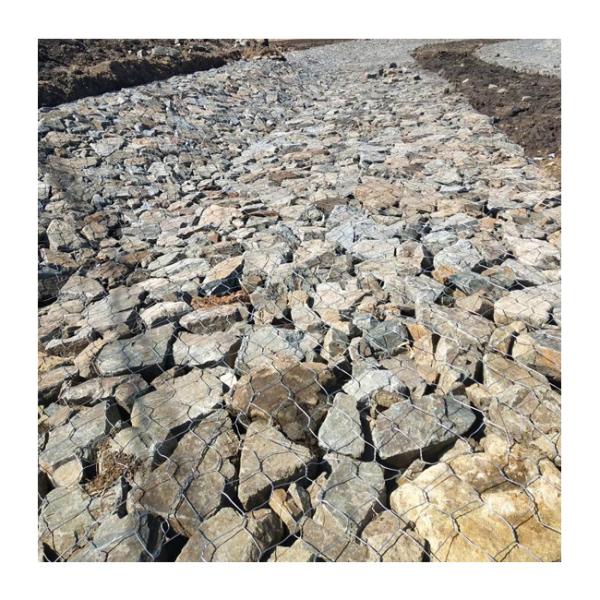 cesta galvanizada 8x10cm 2.7mm de 6x2x0.5m Gabion