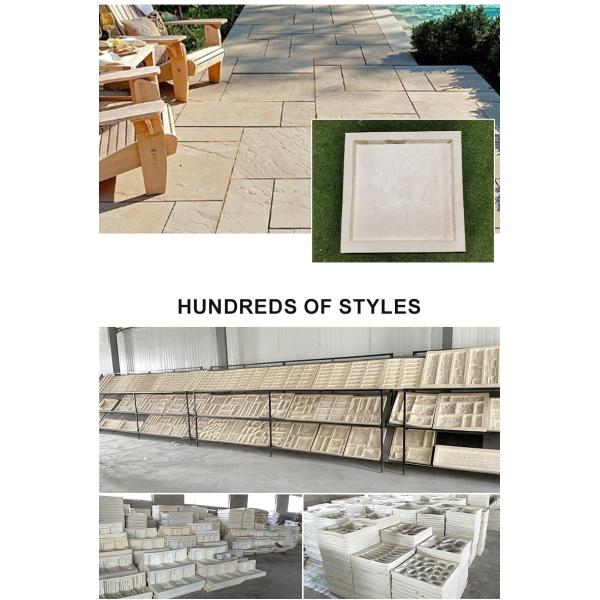 Fabricación de poliuretano de silicona artificial con chapa de piedra industrial para paredes