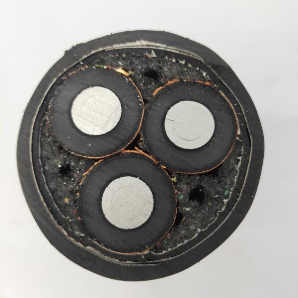8.7/15KV Medium Voltage Cables YJLV22 AL XLPE Insulated Black