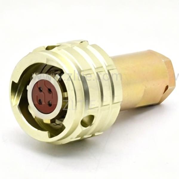ZH127 Series Connector Shell Size 10 4pin Female Plug with Straight Tail Attachment – СНЦ127-4/10РП126-1-В
