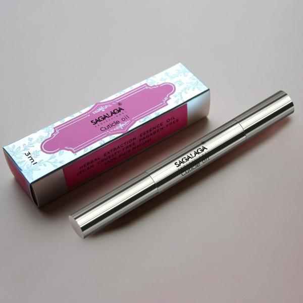 Healthy Formulate SAGALAGA Strengthen Moisturize Cuticle Oil Pen With Vitamin E Jojoba Oil Revitalize Cuticles and Nails