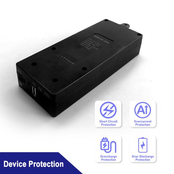 ミニUPS 12V WifiルーターUps DC出力 9v 12v USBポート 20000mahUps