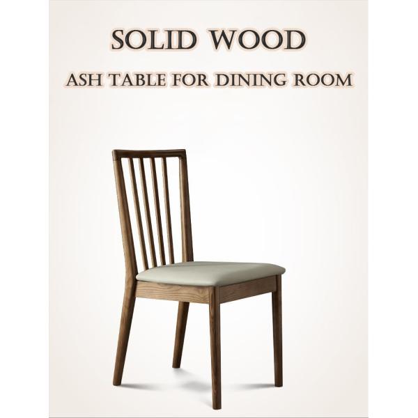 Diseño contemporáneo silla de comedor tapizada de espalda alta hecha de madera de ceniza para restaurante y hotel