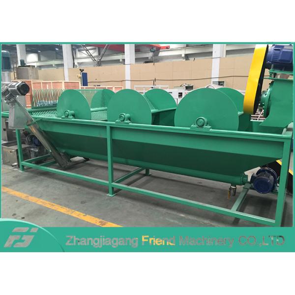 Los colores modificados para requisitos particulares ACARICIAN la línea de reciclaje plástica para la botella/la jeringuilla médicas