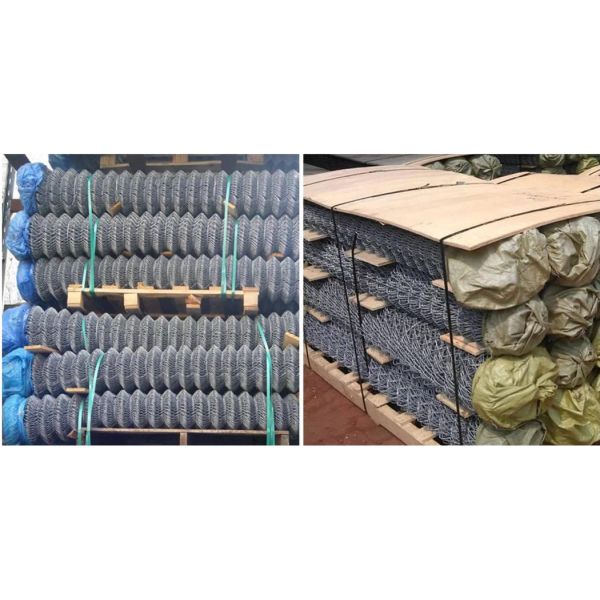 6FT 9 Gauge Green Plastic+Galvanized Chain Link Mesh Fence Wire Fencing