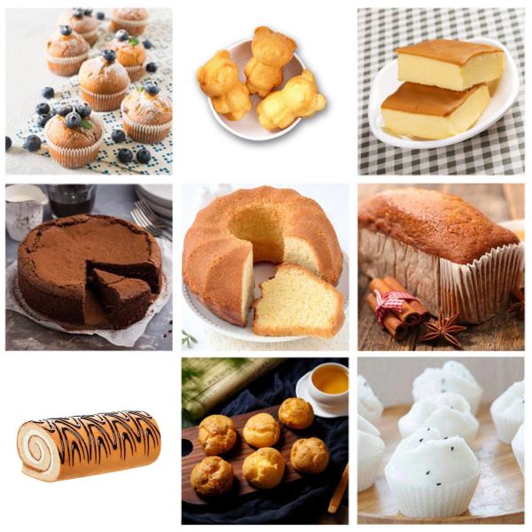 Automatic Snack Puffed Rice Cake Making Machine For Commercials